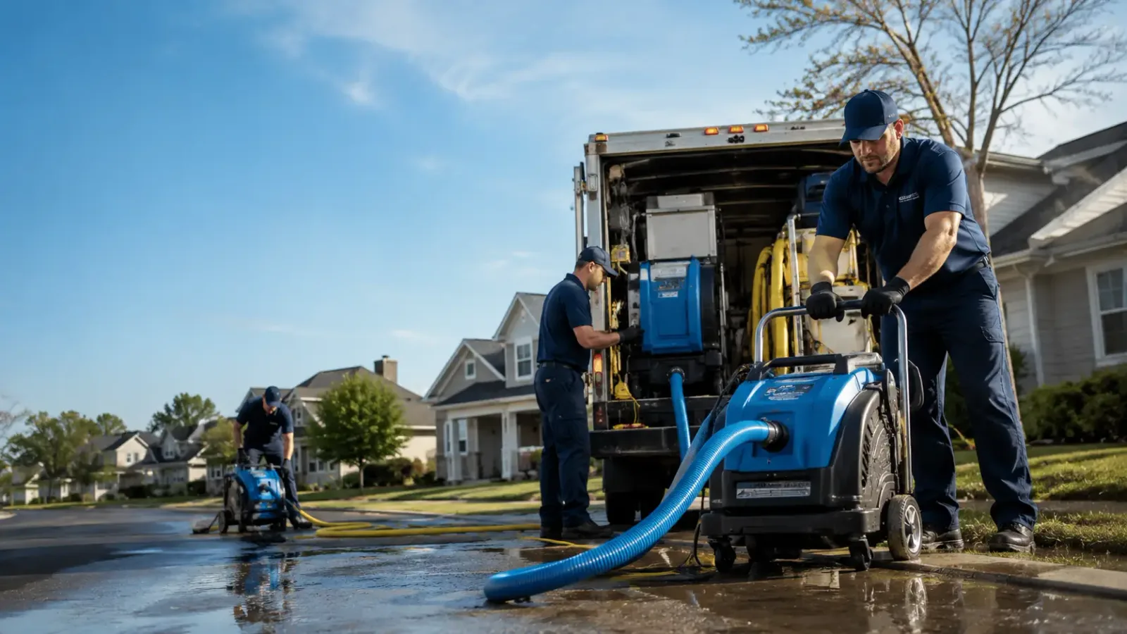 Flood Damage Cleanup in New Troy, MI